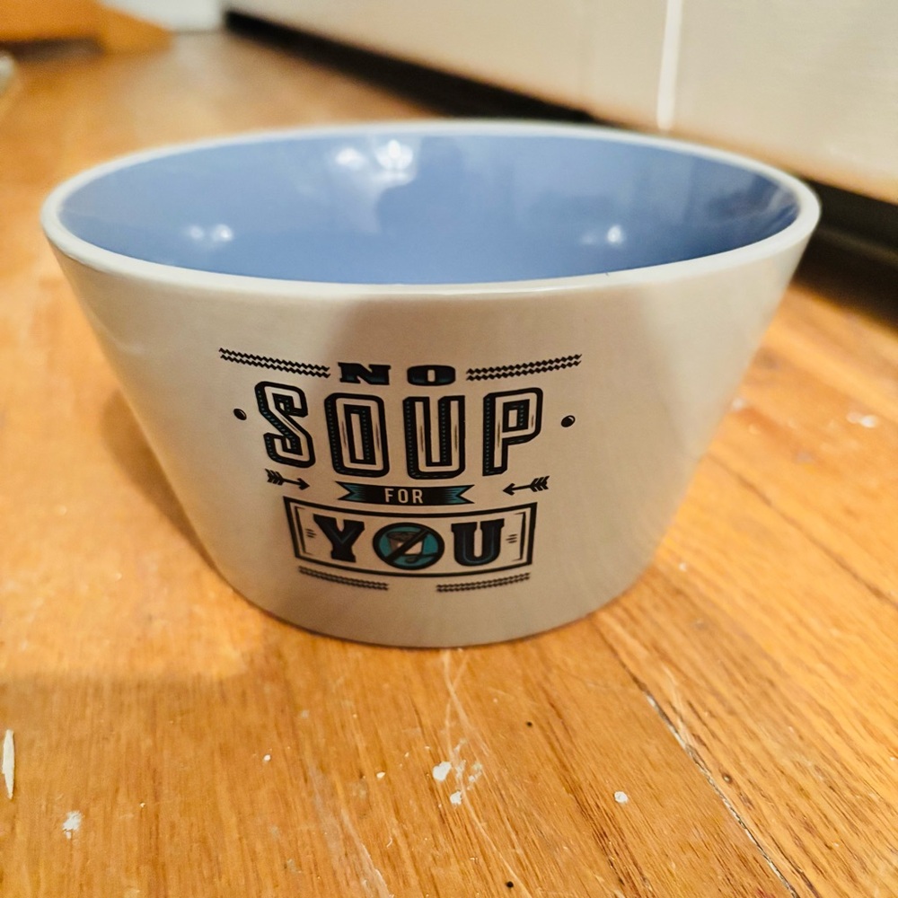 Seinfeld Themed Soup Bowl